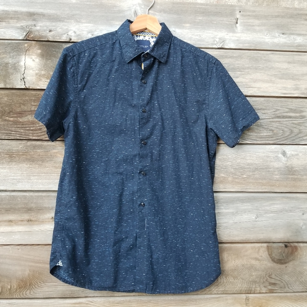 Cactus Man: Ricky Singh Short Sleeve Navy Small